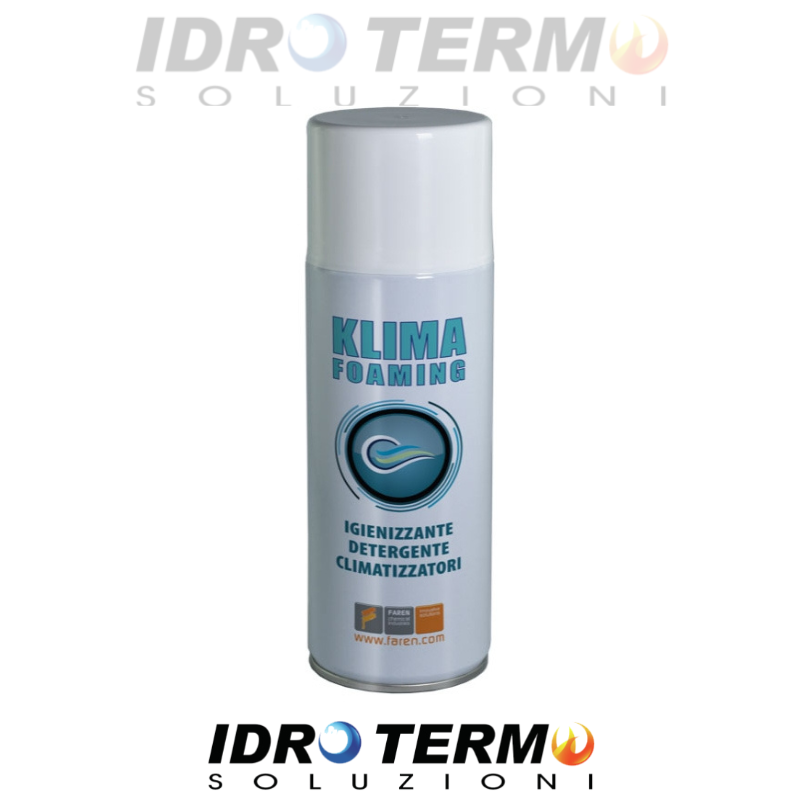 KLIMA FOAMING DETERGENTE/IGENIZZANTE SCHIUMOGENO PER CONDIZIONATORI 400 ML