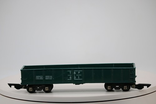 TWO American Flyer AC Gilbert Texas & Pacific T & P Gondola Car #631 (Set of 2) - Picture 3 of 11