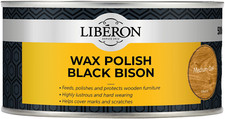 Liberon Wax Polish Black Bison Paste Medium Oak 500ml