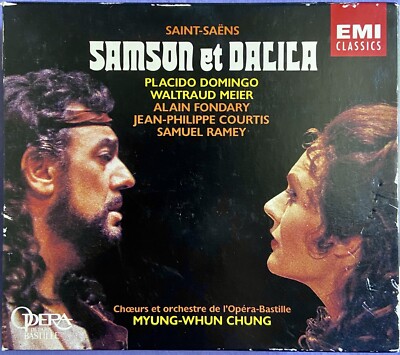 Saint-Saens: Samson et Dalila - Myung-Whun Chung 2 CD Box Set 1992 EMI France