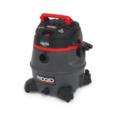 RIDGID 50368 RV2400HF 14-Gallon Red Hepa Filter Wet/Dry Vacuum