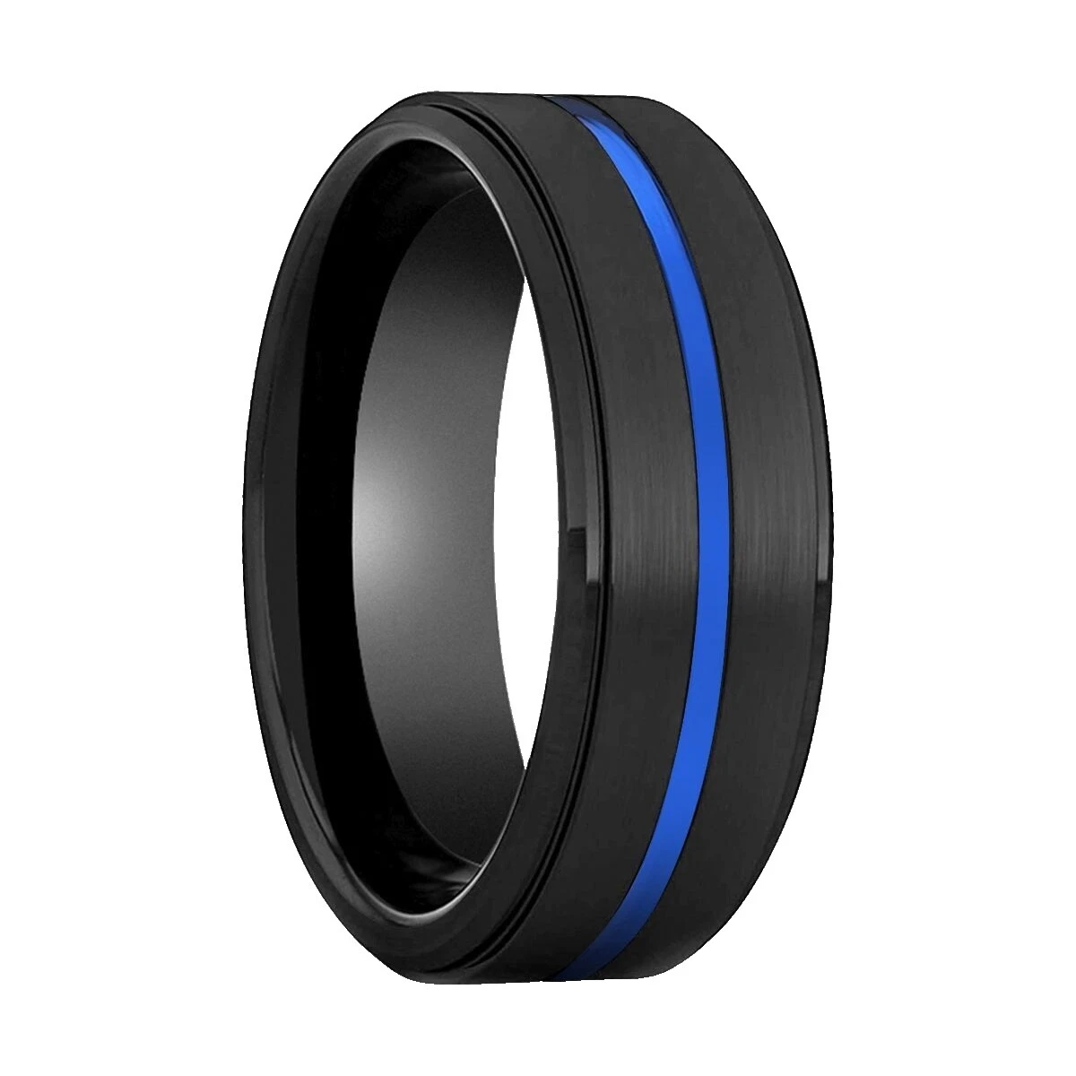 Anillos de Moda Negro De Tungsteno