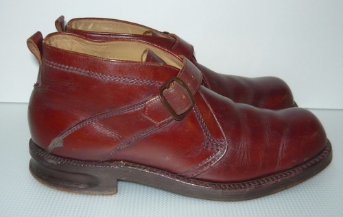 Zapato de vestir de cuero genuino Edgerton Oxford de colección para hombre 7-7,5 - Imagen 5 de 9