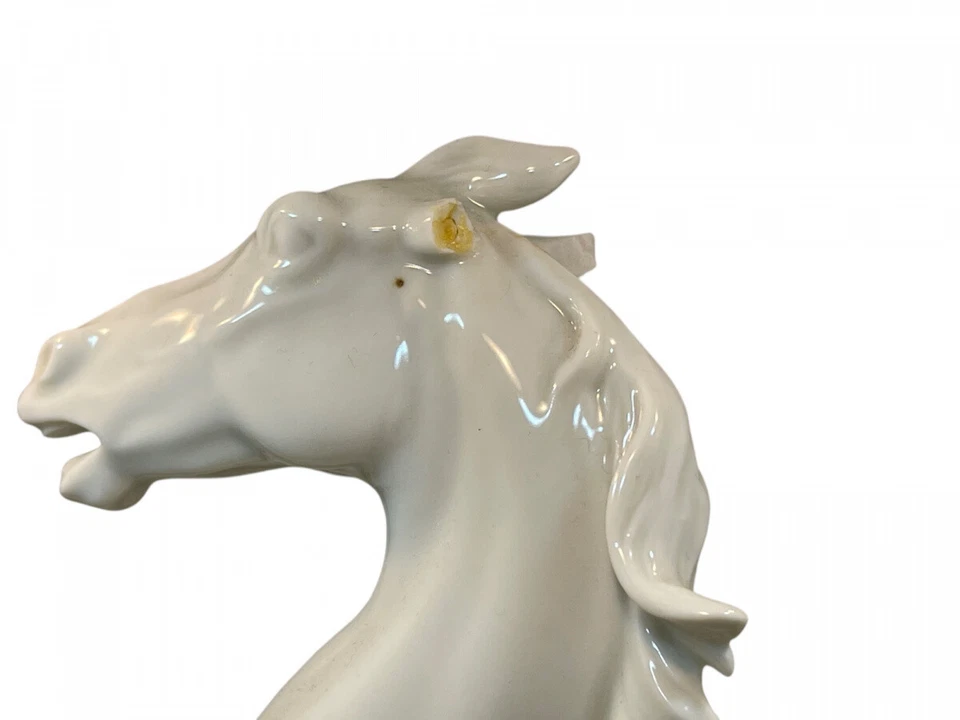Figura de porcelana de coleccionista caballos 30 cm. - Defecto - Imagen 3 de 4
