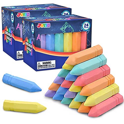 JOYIN - Set di gessetti a forma di cono, 48 pezzi (x2r)