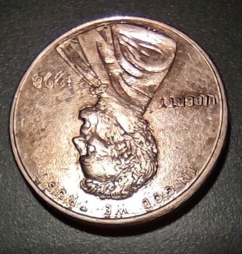 1998 P Lincoln Memorial Cent Philadelpha Mint Doubled Lincoln Bust Date Liberty - Picture 10 of 24