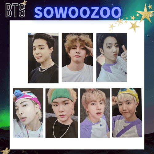 BTS Fotokarte 2021 MUSTER SOWOOZOO DVD Fotokarte Weverse PC - Bild 27 von 34
