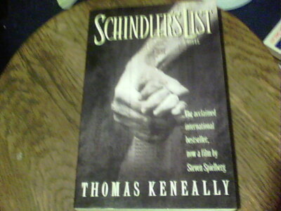 Schindler's List by Thomas Keneally 1994, Paperback