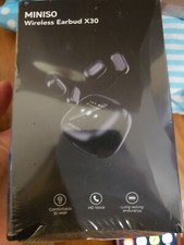 MINISO X30 Wireless Bluetooth Earbuds - BLACK