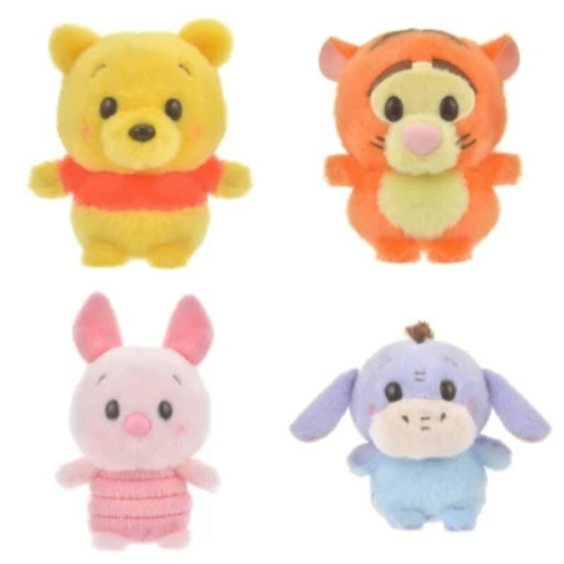 pooh-chuchu様 Japan Disney Store Winnie the Pooh Plush toy Urupocha-chan Straw