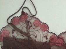 Nuisette Fluide Etam Imprimé Violet – Taille 40, Très Bon état