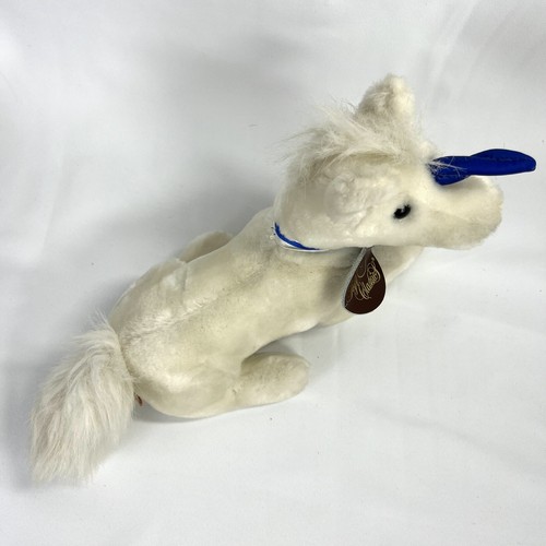 Vintage Dakin Playthings 1988 Unicorno Peluche Morbido Classici Smoking Blu 12"" Caratteristiche tecniche - Foto 7 di 12