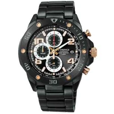J.Springs by Seiko Instruments Inc. Mens Chronograph Watch 10 ATM BFH007