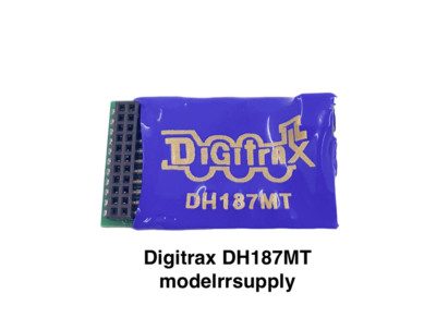 New Digitrax DH187MT Mobile Decoder with 21MTC interface  21-pin NEM660 $5 Offer