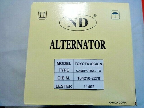 Toyota Camry.RAV4.ScionTC.2009-2016.Alternator.L4.2.5L.100A/12V.CW.6-clutchSDP - Picture 9 of 13