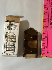 Vintage Concord Dollhouse Two Tiered Kitchen Shelf MCM NOS