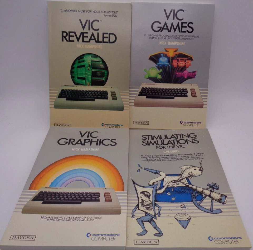 COMMODORE VC-20/VIC-20 -- 4 VIC-20 COMPUTER BOOKS (HAYDEN) - Bild 3 von 4