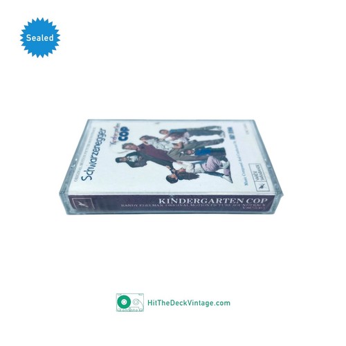 Kindergarten Cop Soundtrack Cassette Tape (1990) Randy Edelman SEALED - Picture 3 of 6