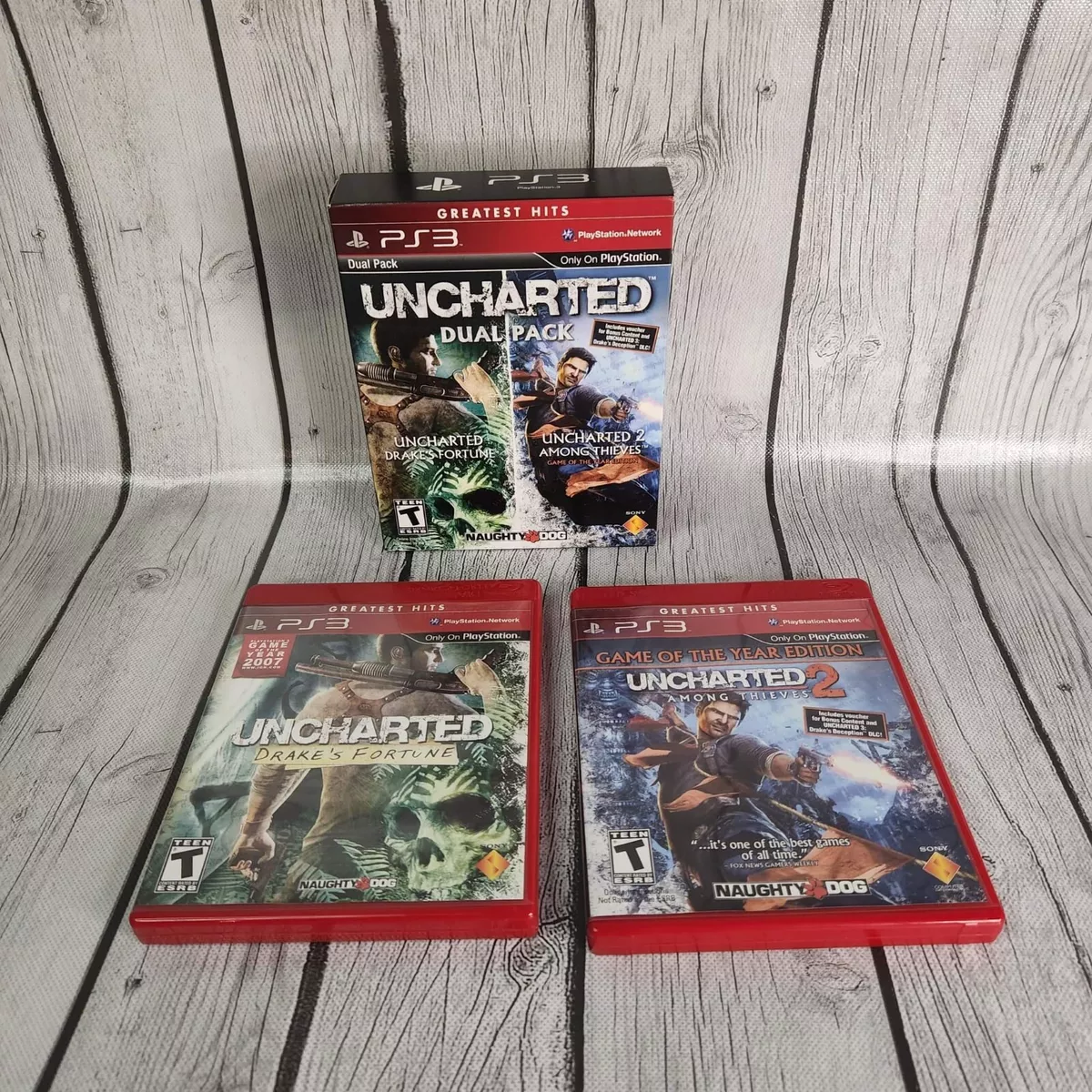 PlayStation Uncharted Dual Pack Games