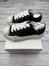 NEW Maison Mihara Yasuhiro Hank OG Sole Canvas Low Black/White 41-45 EU