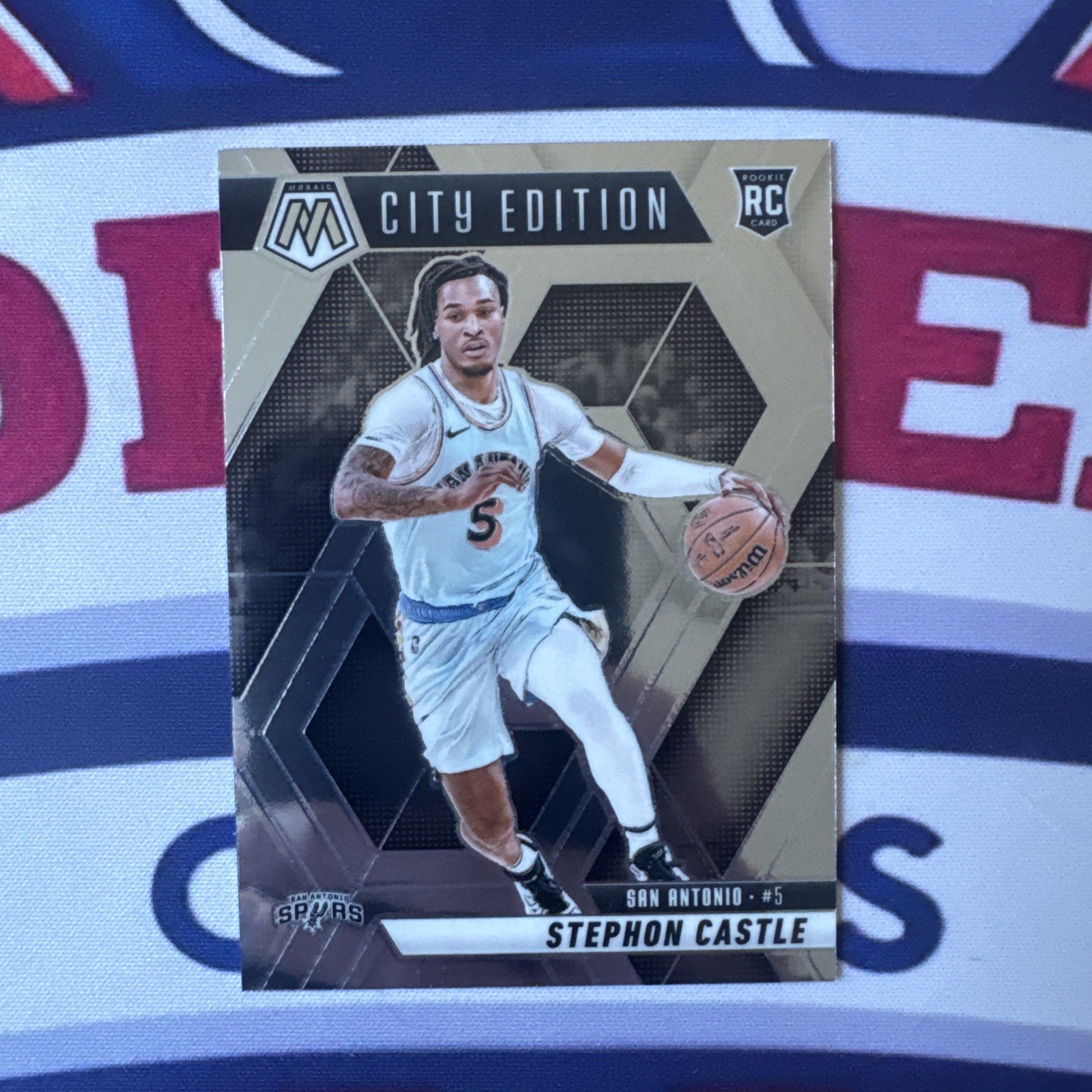 2024-25 Panini Mosaic - City Edition Stephon Castle #290 (RC)
