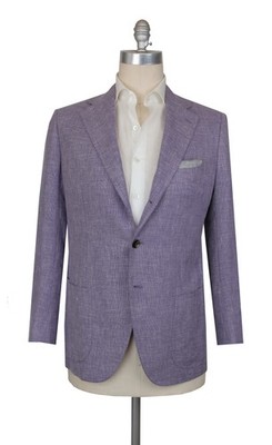 $5400 Cesare Attolini Purple Cashmere Blend Sportcoat - 40/50 - (CA71720251)