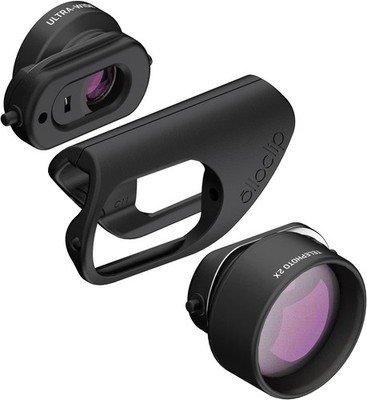 OLLOCLIP Telephoto and Ultra-Wide Lenses iPhone 8/8 Plus 7/7 Plus OC-0000285-EA