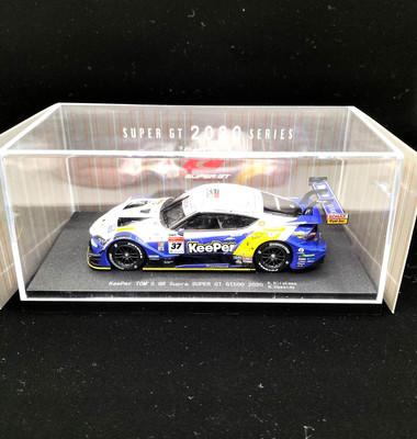自動車 EBBRO SUPER GT 2020 KeePer TOMS GR Supra 1/43 KeePer TOM'S GR Supra SUPER GT GT500 2020 No.37