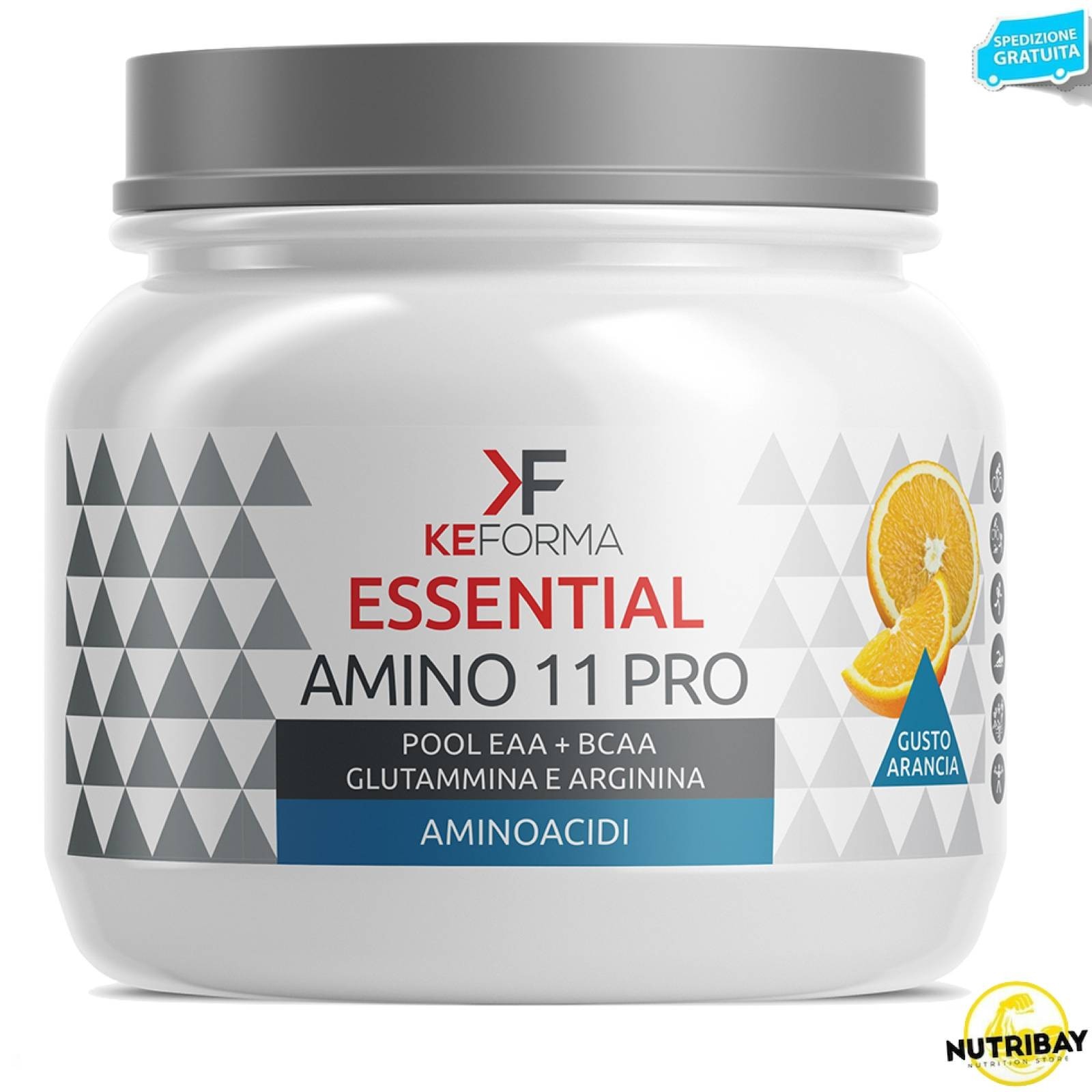 Keforma Essential Amino 11 Pro EAA - Massimizza Sintesi Proteica 320g