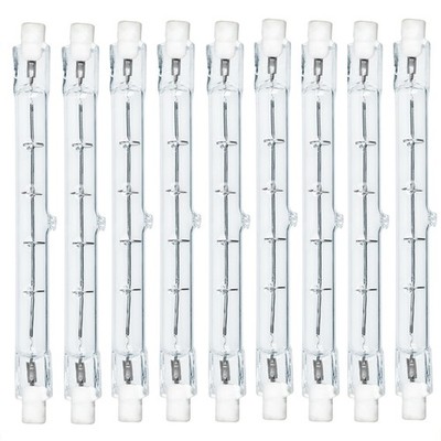 10 x Eco Halogenstab 230W = 300W R7s 118mm warmweiß Brenner Leuchtmittel dimmbar