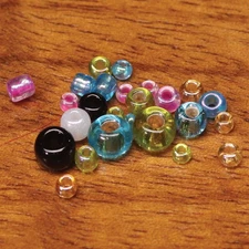 Hareline Tyers Glass Beads Fly Tying Materials - All Varieties