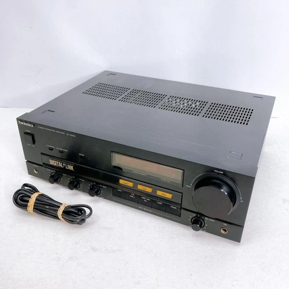 Technics SU-D5000 Amplificador Estéreo Integrado Phono Line con Óptico Completamente Funcional Foto 2 de 4