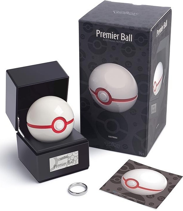 Poké Ball & Premier Ball from2007 Pokemon Premier Ball Replica The Wand Company TWC Pokeball NEW | eBay