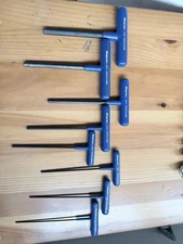 Snap-On Tools 8pc Metric Soft Grip T-Handle Hex Allen