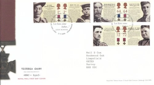 Victoria Cross GB RM FDC Tallents 2006 (130853)