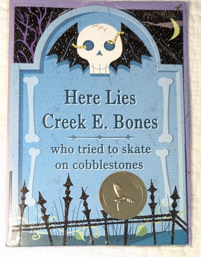 PAPYRUS HALLOWEEN CARDS Lot of 5 3D, Holographic, Graveyard, Spooky Tree, Ghosts - Picture 6 of 12