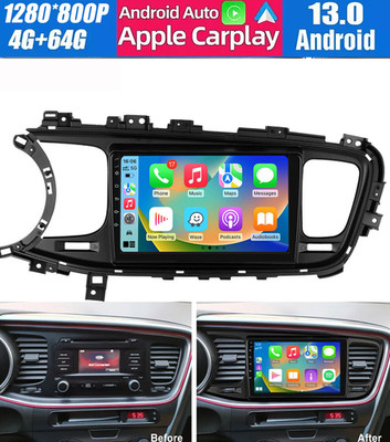 Car Radio Stereo Carplay For  Kia K5 4+64G 9in Head Unit