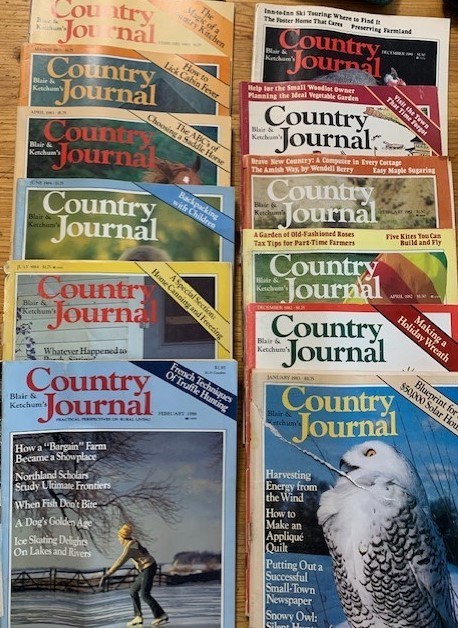 Blair and Ketchum's Country Journal 12 Magazine Lot Rural Living Homesteading