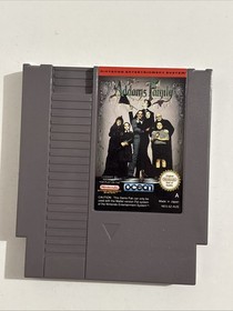 The Addams Family Nintendo NES Game Cartridge Tested & Working Good Condition