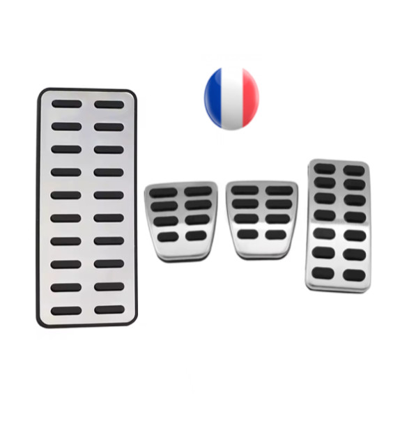 Kit pédales alu et repose-pied de remplacement pour Kia Stonic manuel - 2