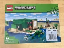 LEGO Minecraft 21254 Das Schildkrötenstrandhaus ohne Minifiguren