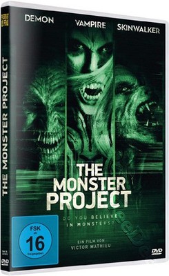 The Monster Project NEW PAL Cult DVD Victor Mathieu Toby Hemingway