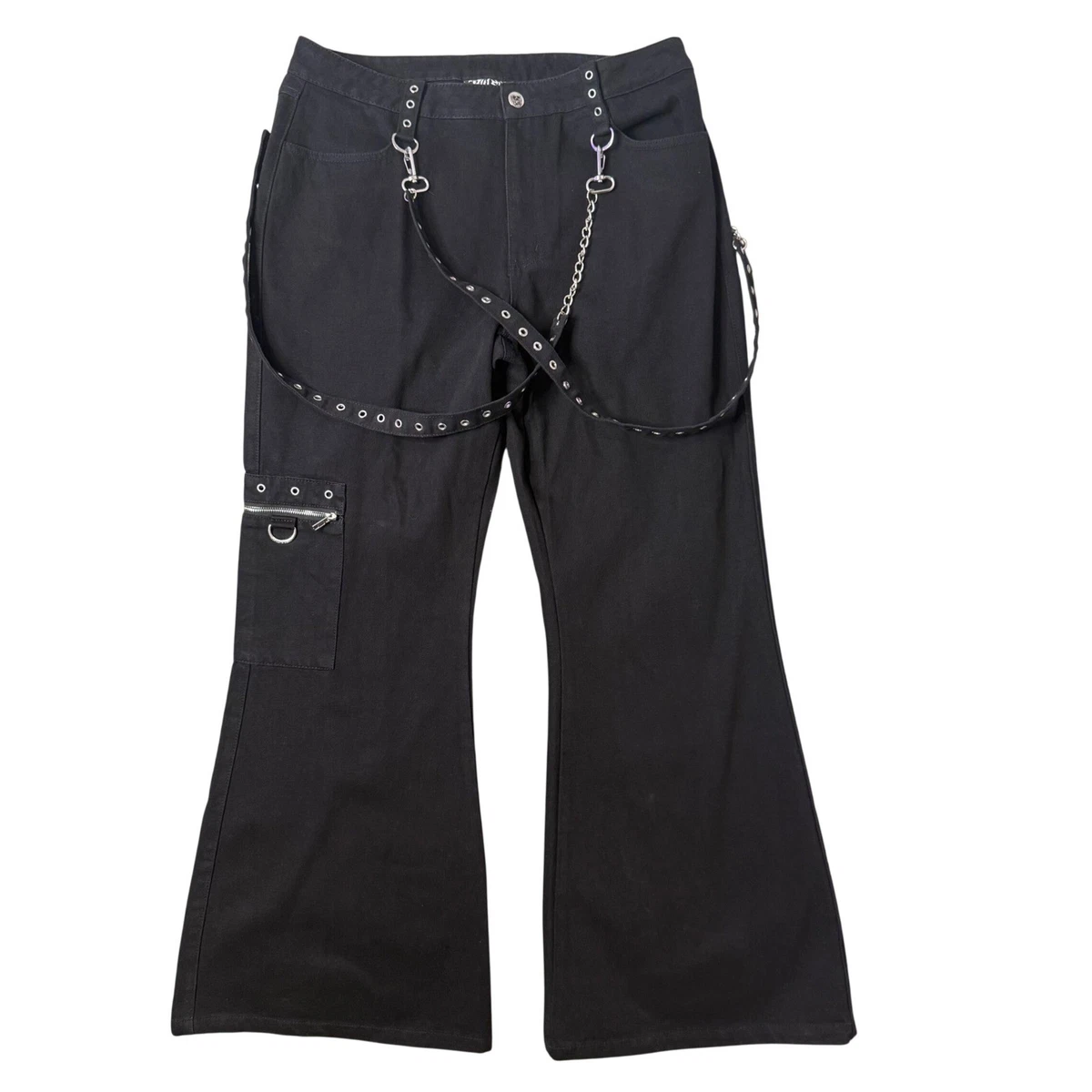 Flared Cargo Pants for Women for sale - eBay