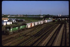 Original Rail Slide - BN Burlington Northern 308+ Minneapolis MN 6-11-1995
