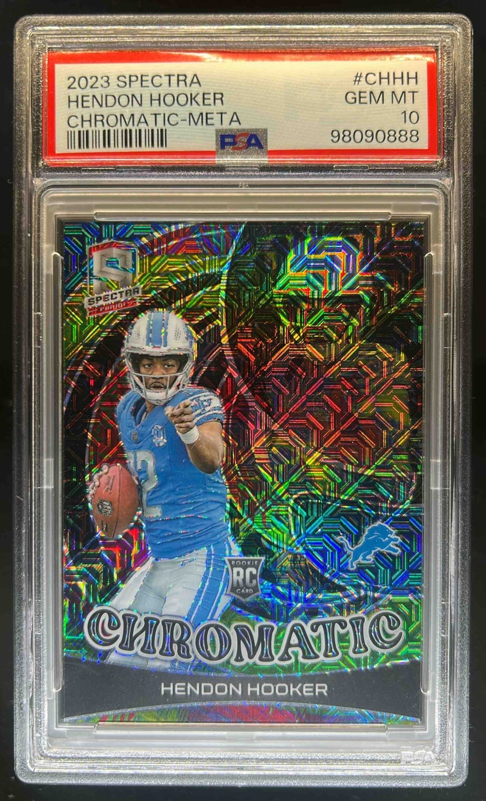 Hendon Hooker Panini Spectra Chromatic #CHHH Meta