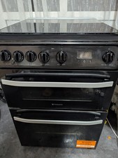 Hotpoint HDG6GDCX Stainless Steel Gas Cooker 60cm Free Standing