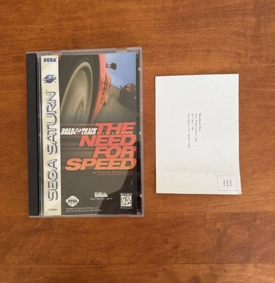 Road & Track Presents The Need for Speed (Sega Saturn) Excellent CIB w/ Reg Card