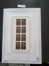 Briefmarken Aus Nachlass Lichtenstein 1977 kleinbogen Rubens