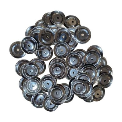 100x Cymbals 1.46'' Hihat Drum Set Accessories Percussion Instrument Tambourine