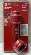 New Milwaukee 49-90-2035 Air-Tip Cross Brush Tool for Wet/Dry Vacuums